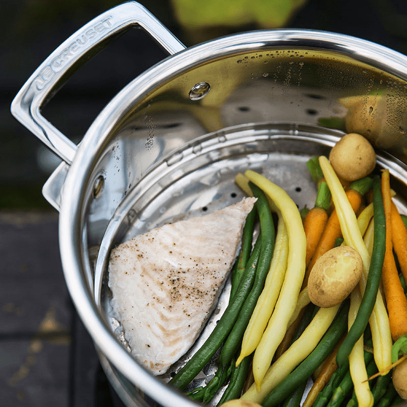 Classic 3-ply Steamer, 20cm, Stainless Steel