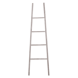 Image showing the Studio Decorative wooden ladder, 170 x 49cm, Studio Grey product.