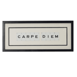 Image showing the CARPE DIEM 'Carpe Diem' Word Frame product.