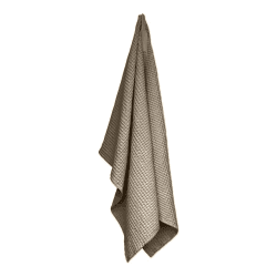 Image showing the Waffle Towel and blanket, 150 x 100cm, Clay product.