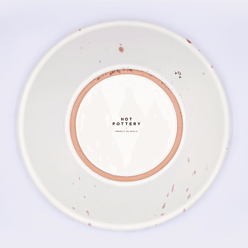 Splatter Salad Bowl, D24cm, Cranberry