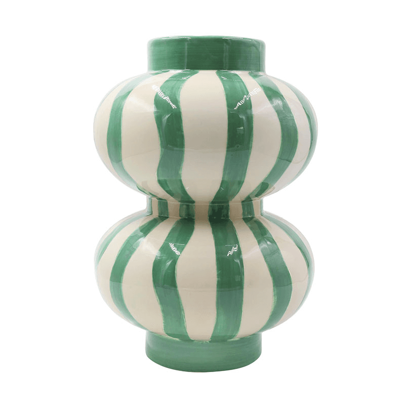 Augusto Vase, H28cm, Rayas Bailarinas
