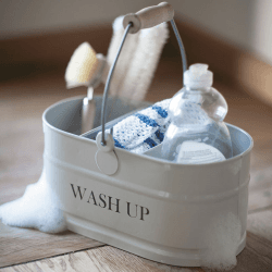 Image showing the Wash Up Tidy, Chalk product.