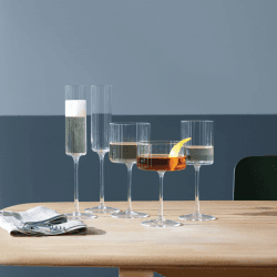 Image showing the Otis Champagne Flutes Set of 2, 150ml, Clear product.