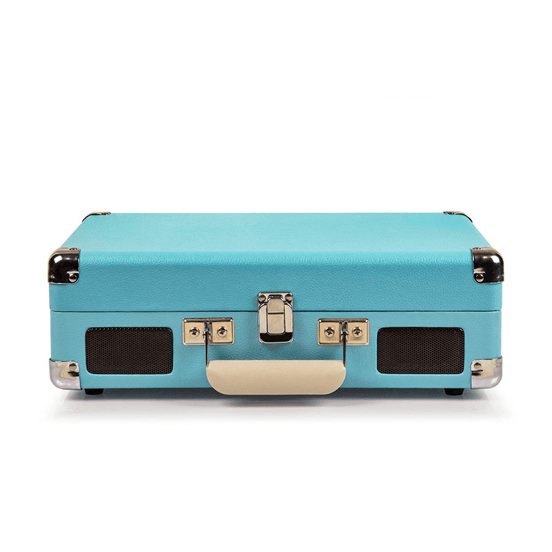 Cruiser Deluxe Plus Portable Turntable, Turquoise