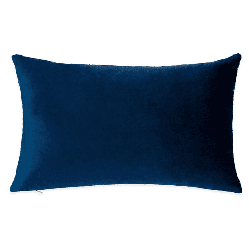 Please Leave By 9 Cushion, 30cm x 50cm, White/Red