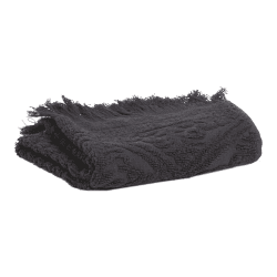 Image showing the Zoe Bath towel, 70 x 140cm, Carbon product.
