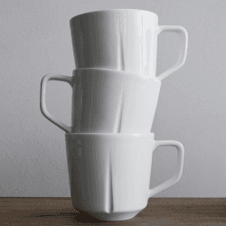 Image showing the Grand Cru Set of 4 Mugs, 290ml, White product.