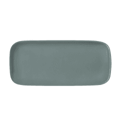 Image showing the Jardin de Maguelone Rectangular Dish, W14.5 x L33cm, Kale product.