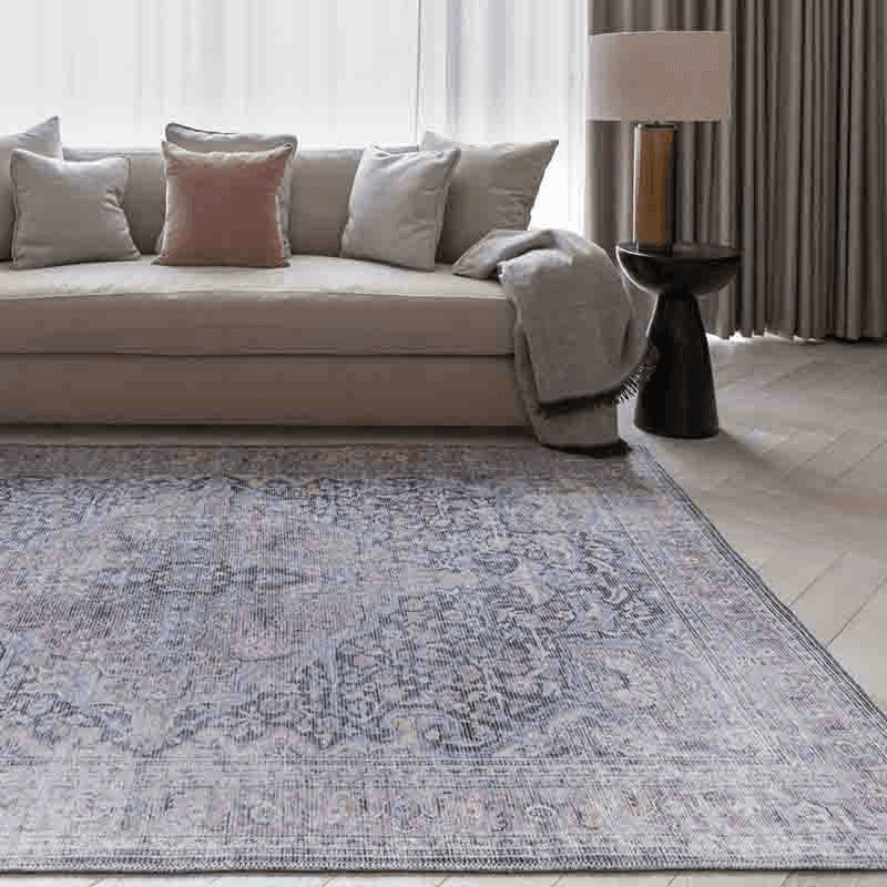 Kaya Traditional Classic Rana Rug, 120 x 170cm, Red, Blue, Multi