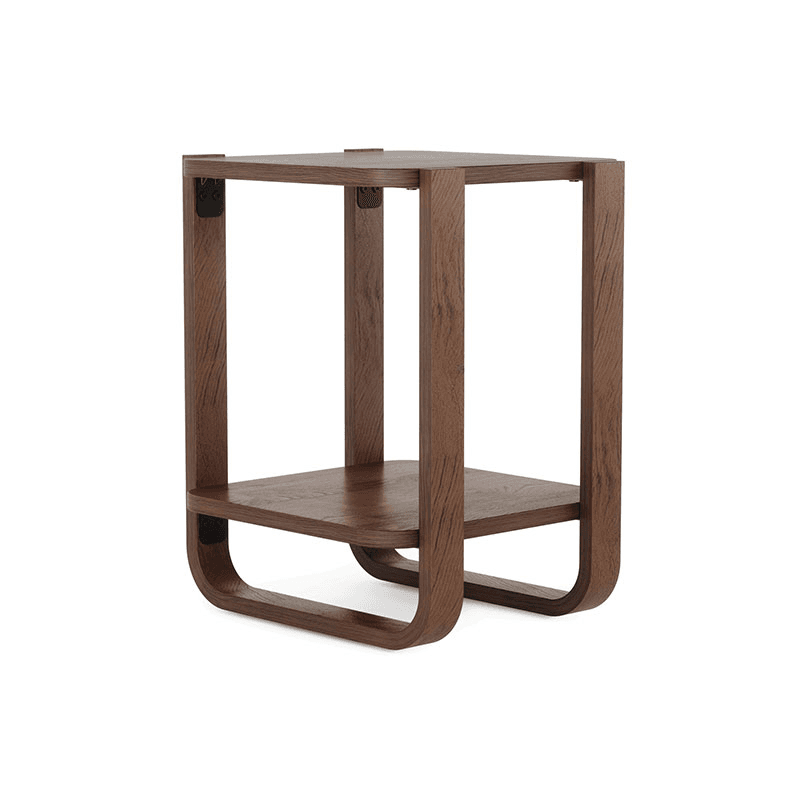 Bellwood Side Table, Aged Walnut