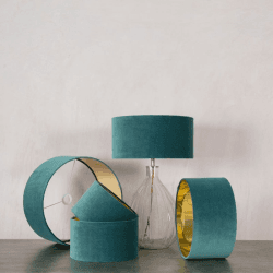 Image showing the Ocean Velvet 14" Lamp Shade product.