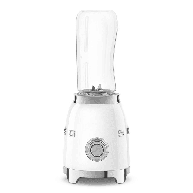 50's Style Mini Blender & Smoothie Maker, 600ml, White