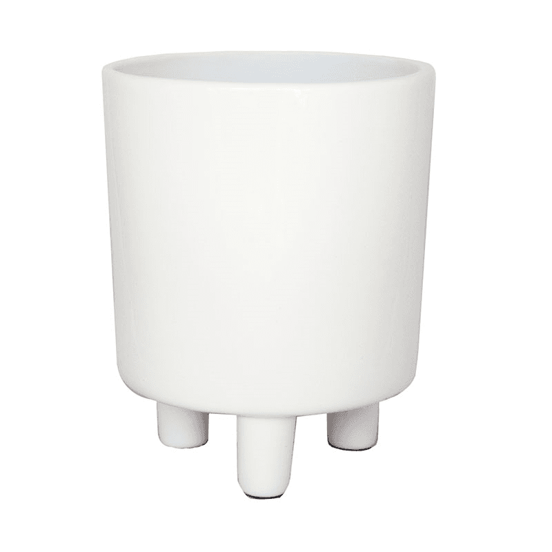 Pisa Planter, H16 x W19 x D19cm, White