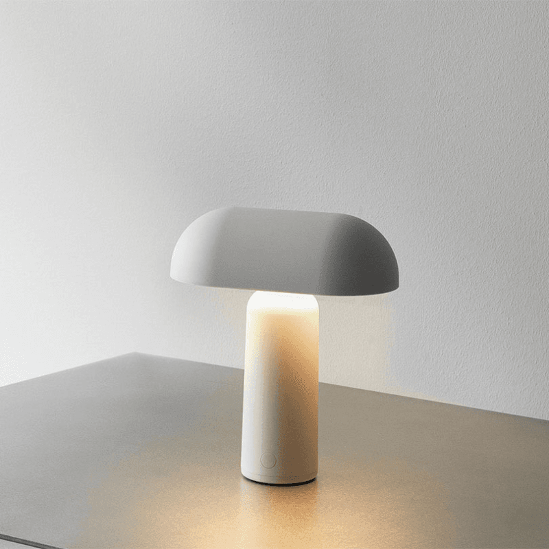 Porta Table Lamp, Grey