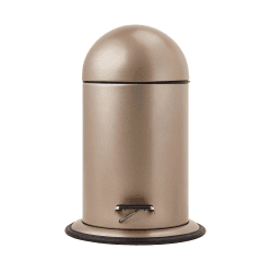 Image showing the Ona Pedal bin, 3 litre, Honey product.