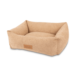 Image showing the Luxury Boucle Box Bed, 60 x 50cm, Desert Tan product.