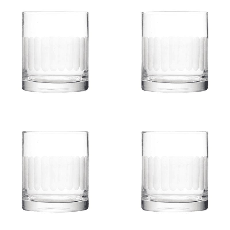 Ranelagh Set of 4 tumblers, Clear