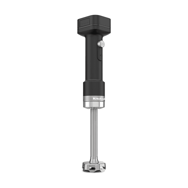Cordless Hand Blender Battery Included, Matt Black