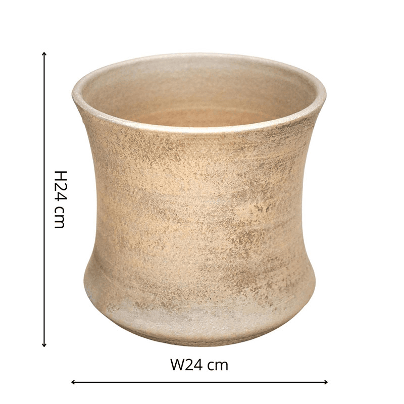 Luxe Planter, D24cm, Gold