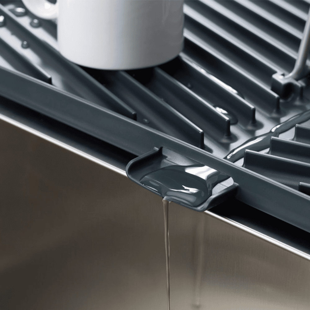 Flip-Up Draining board, H2.4 x W40 x D31.9cm, Grey