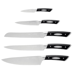 Image showing the Classic, 5 Piece Knife Block Set, Metallic product.