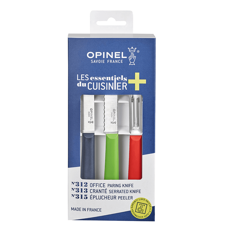 Essentials Trios Knife Set, Multi