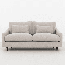 Image showing the Model 07 Linen 2 Seater Sofa, Pumice product.