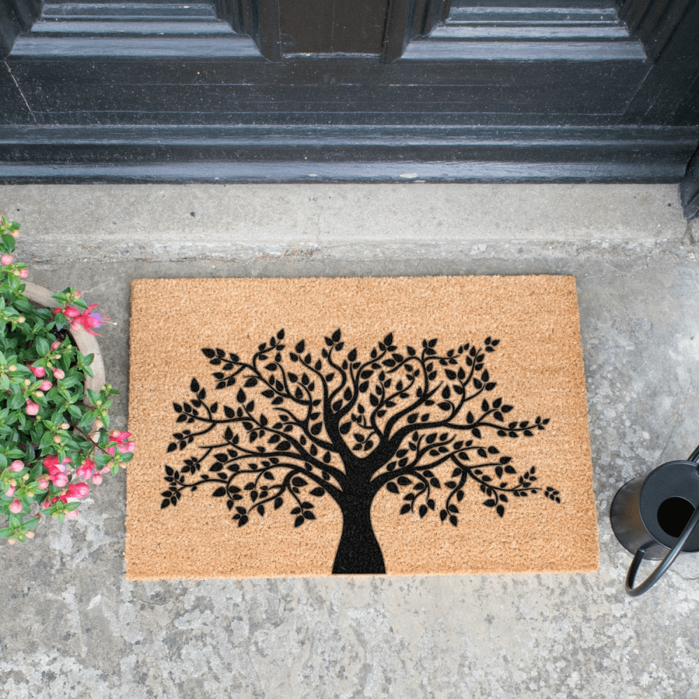Tree of Life Doormat, L60 x W40 x H1.5cm