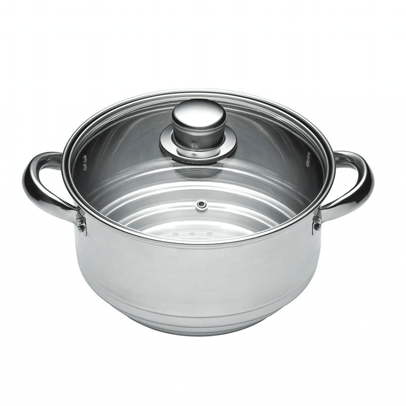 Clearview Universal steamer, stainless steel