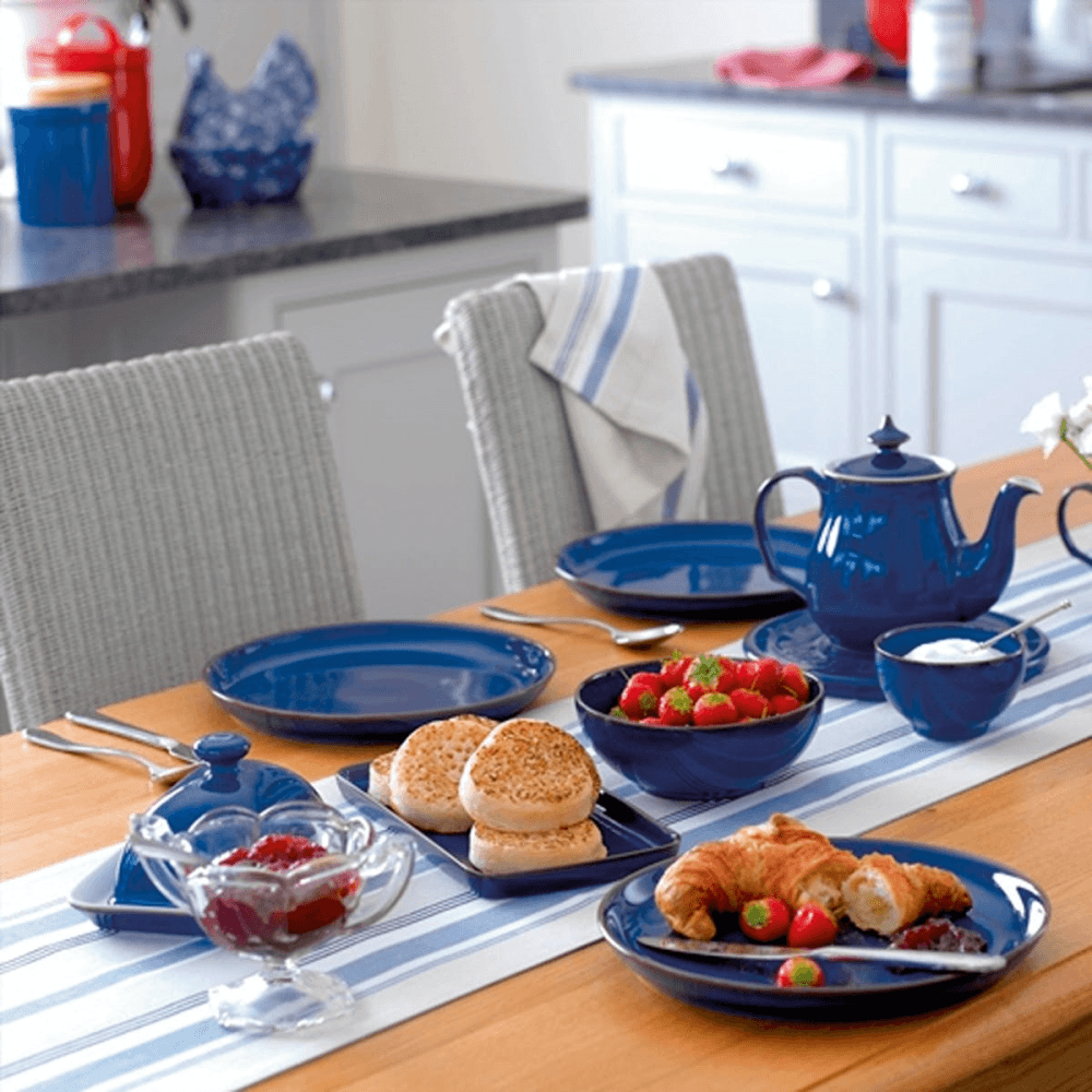 Imperial Blue Rectangular plate, 24 x 14.5cm