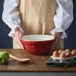 Image showing the Colour Mix Mixing Bowl, D24cm, Red product.