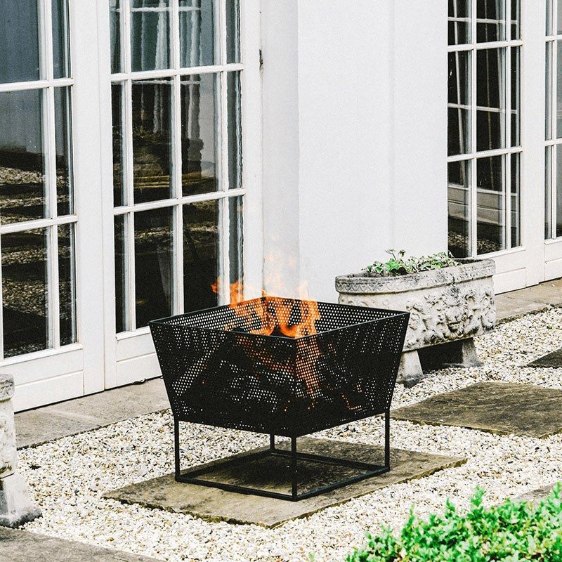 Norfolk Outdoor firebowl, W52cm, Black