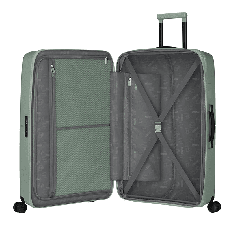 Dashpop Suitcase, H77 x L50 x W30/34cm, Iceberg Green