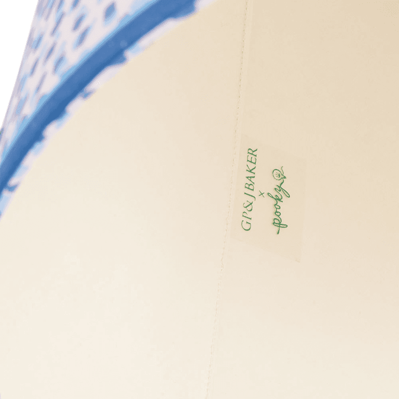 Empire Straight Shade Polka Dot Paper By GP & J Baker, 30cm, Blue/Indigo