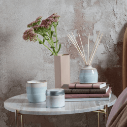 Image showing the Denby Home Fragrance Modus Candle Pot, Pink product.