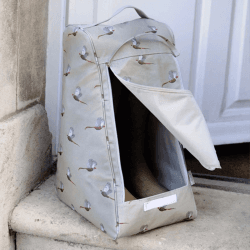 Image showing the Pheasant Large boot bag, 24 x 49.5 x 32cm, Oilcloth product.