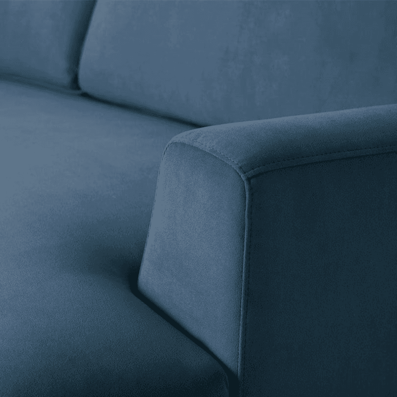 Model 05 Velvet Love Seat, Teal