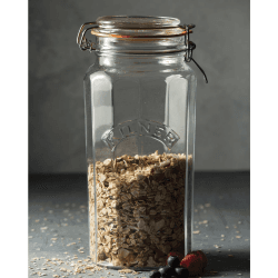 Image showing the Faceted Clip-Top Jar, 1.8L product.