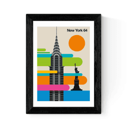 Image showing the Bo Lundberg New York 64 Print, Multi product.