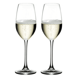 Image showing the Ouverture Pair of Champagne glasses, H21.7 x D6.6cm - 26cl product.