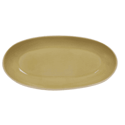 Image showing the Maguelone Long Platter, 38 x 18 cm, Sunflower Yellow product.