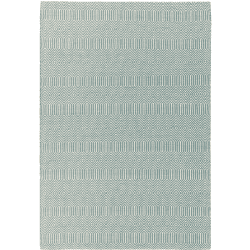 Image showing the Sloan ethnic flatweave runner, 66 x 200cm, Duck Egg product.