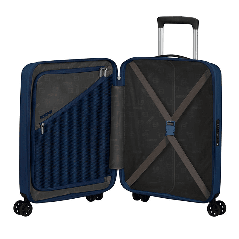 Rejoy Cabin Suitcase, H55 x L40 x W20cm, Navy Blue