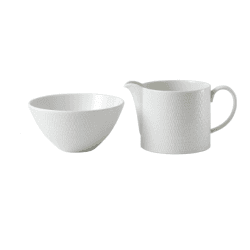 Image showing the Gio Sugar and creamer set, White/ Bone China product.