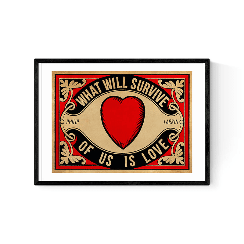 Indie Prints, Arundel Tomb Framed Art Print, Black