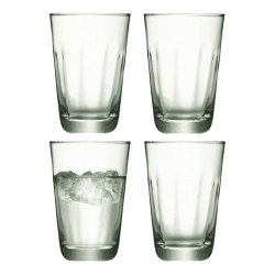 Image showing the Mia Set of 4 highball tumblers, 350ml, recycled glass product.