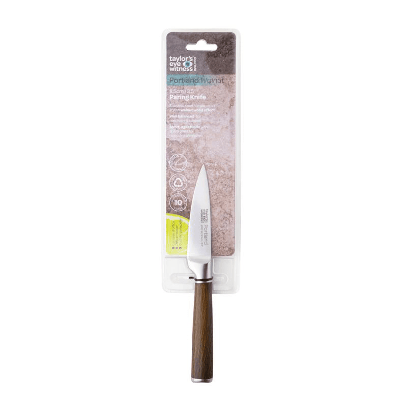 Portland Paring Knife, 10cm, Walnut