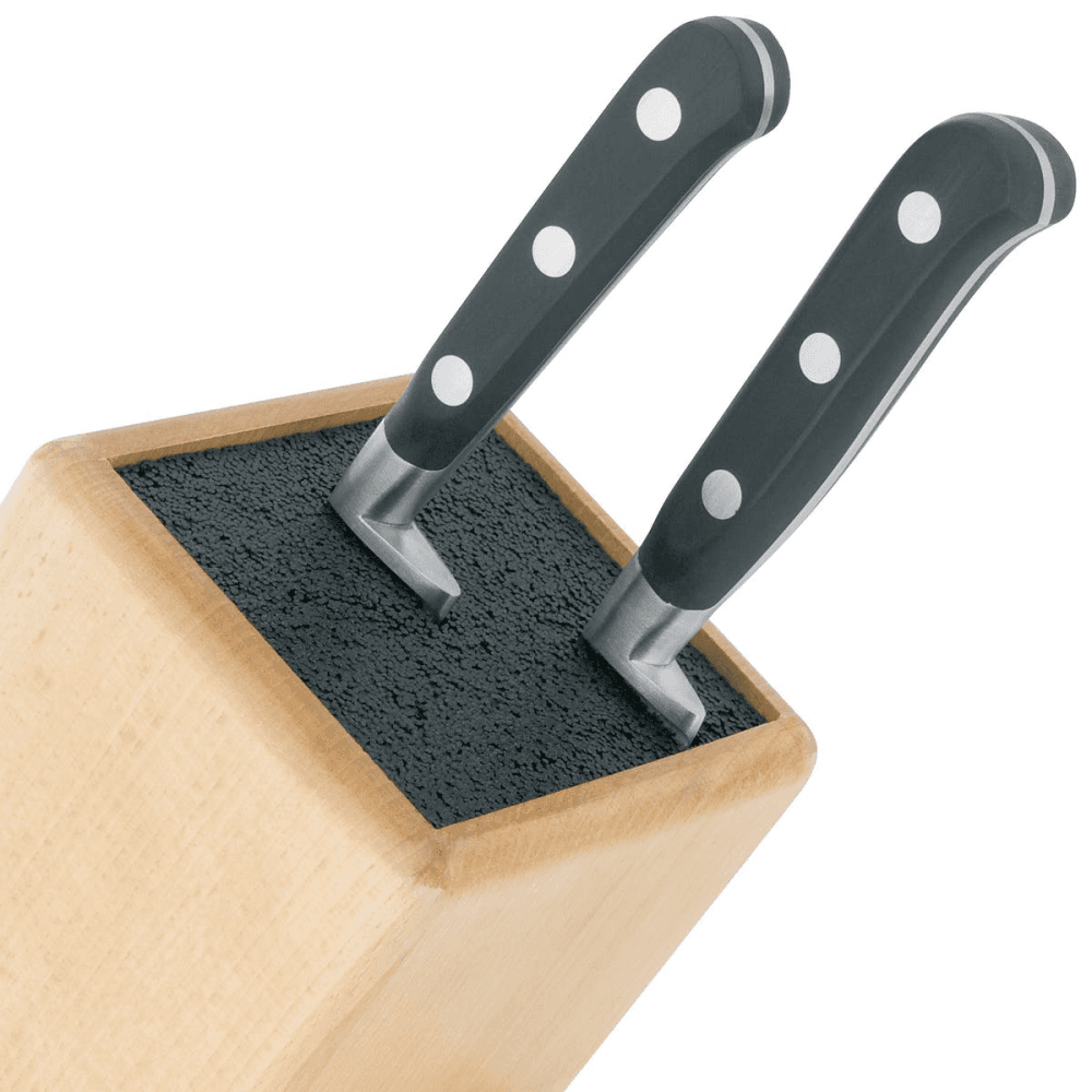 Universal Knife block, H20 x W14 x D31cm, Wood