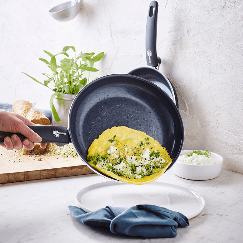 Cambridge Non-Stick Frying Pan, 30cm, Black